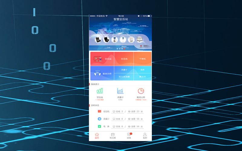 压缩空气智能系统